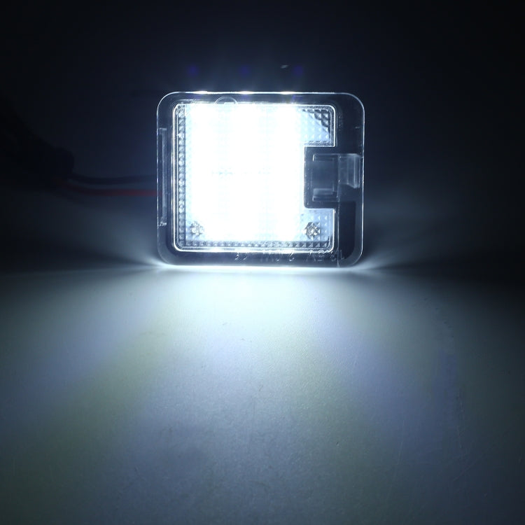 2pcs For Ford Focus 2015- Car License Plate Lamp - License Plate Lights by buy2fix | Online Shopping UK | buy2fix