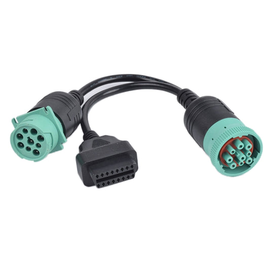 For Cummins J1939 9 Pin Connector Diagnosis Cable - Cables & Connectors by buy2fix | Online Shopping UK | buy2fix