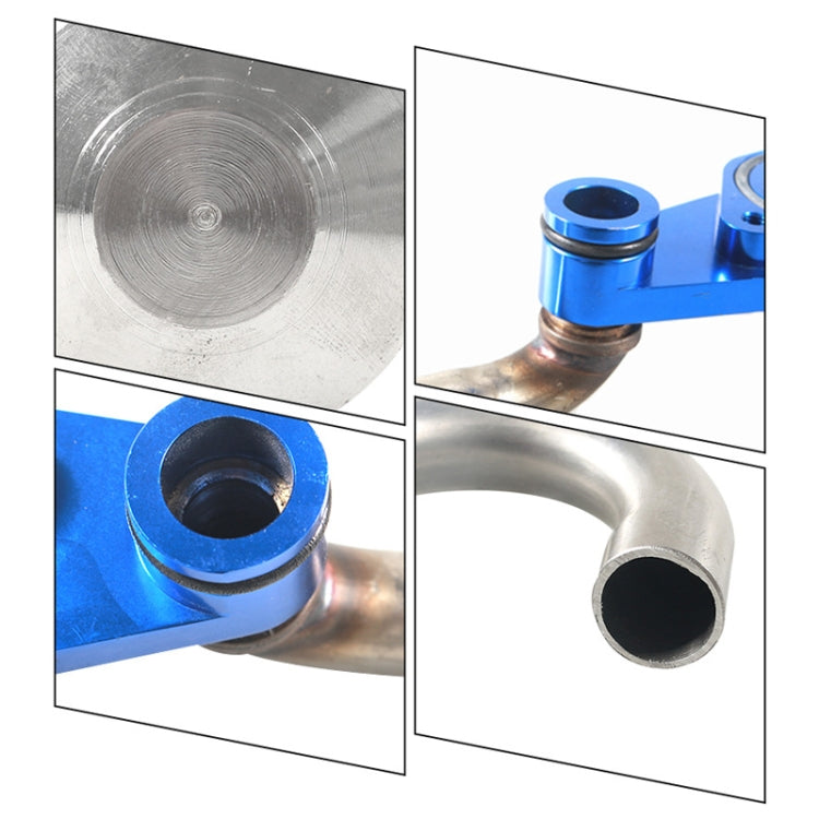 For Ford 2003-2007 Car Power Stroke EGR Removal Kit (Blue) - Engine Fittings by buy2fix | Online Shopping UK | buy2fix