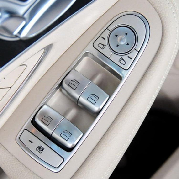 Car Auto Electronic Window Master Control Switch Button for Mercedes-Benz C Class W205 2015-2021 (Beige) by buy2fix