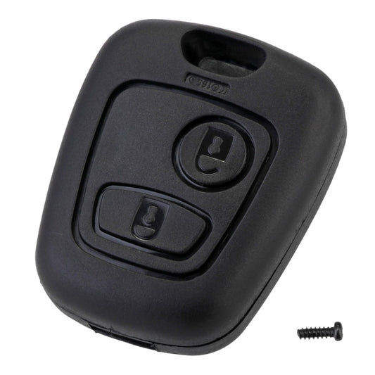 2 PCS Car 307 Mouth Remote Control Key Case Cover for PSA Peugeot Citroen by buy2fix