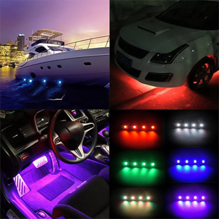 4 in 1 Universal Car APP Control RGB Chassis Atmosphere Lights Colorful Lighting Decorative Lamp - Atmosphere lights by buy2fix | Online Shopping UK | buy2fix