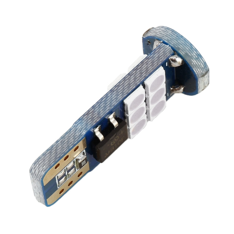 2 PCS T10 DC12 / 1W 9LEDs SMD-3030 Car Clearance Light(Blue Light) - Clearance Lights by buy2fix | Online Shopping UK | buy2fix