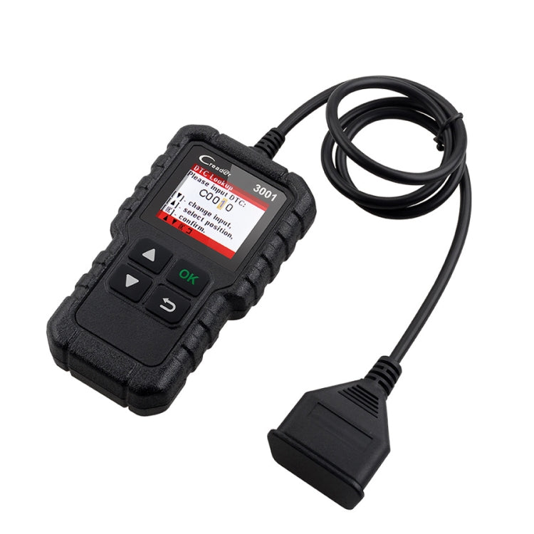 Launch Creader CR3001 Car Color Screen Code Reader OBD2 Fault Detector Diagnostic Tool - Code Readers & Scan Tools by buy2fix | Online Shopping UK | buy2fix