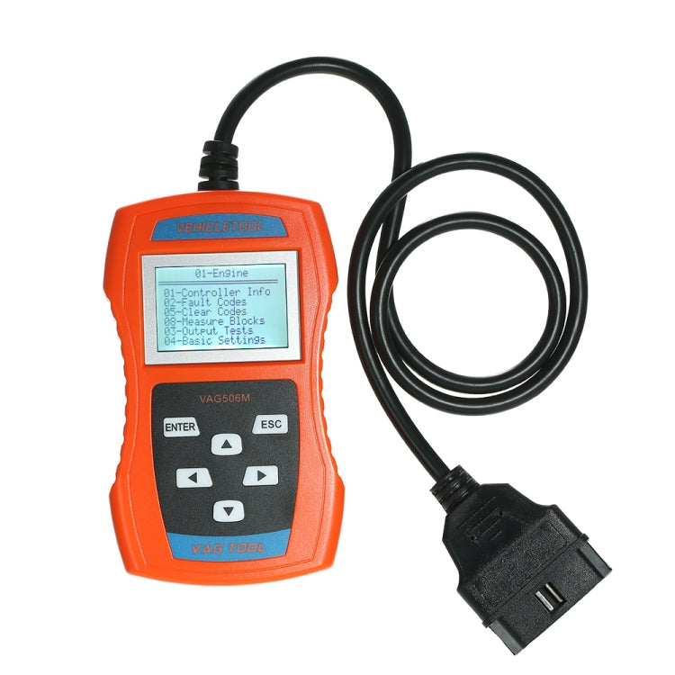 VAG506M Car Mini Code Reader OBD2 Fault Detector Diagnostic Tool, Nordic Version - Code Readers & Scan Tools by buy2fix | Online Shopping UK | buy2fix