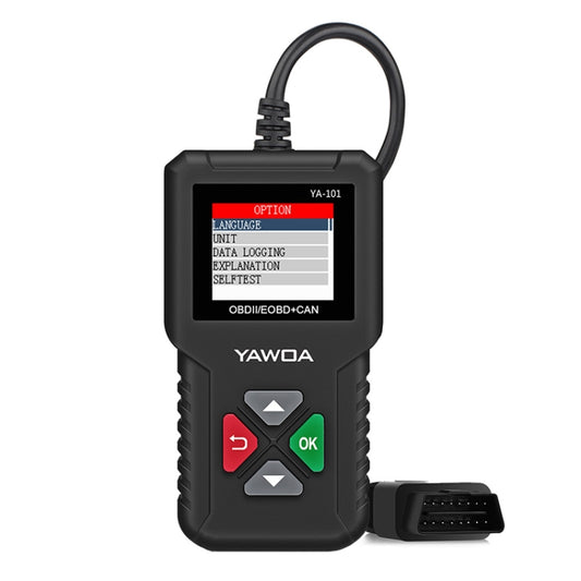 YA101 Car Mini Code Reader OBD2 Fault Detector Diagnostic Tool - Code Readers & Scan Tools by buy2fix | Online Shopping UK | buy2fix