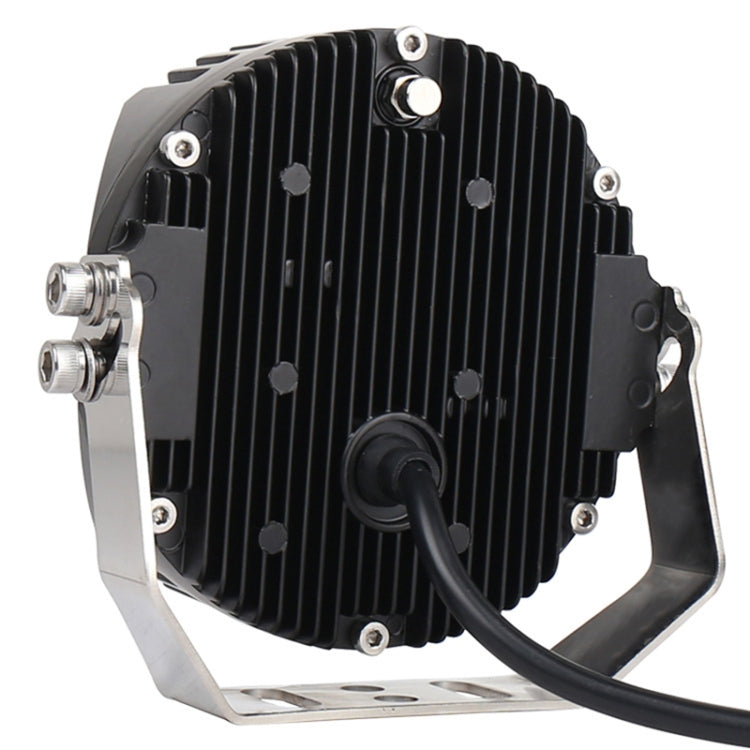 5 inch DC12V-24V 5000LM 6500K 50W Car LED Headlight for Jeep Wrangler / Harley - LED Headlamps by buy2fix | Online Shopping UK | buy2fix