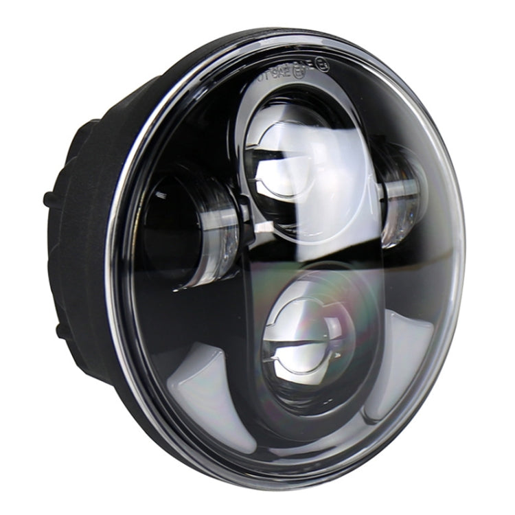 5.75 inch DC12V 6000K-6500K 40W Car LED Headlight for Harley (Black) - LED Headlamps by buy2fix | Online Shopping UK | buy2fix