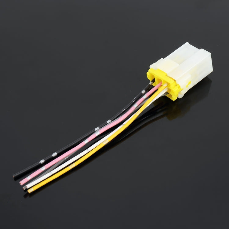 10 PCS 5 PIN Relay Holder Base with Wire - Wires by buy2fix | Online Shopping UK | buy2fix
