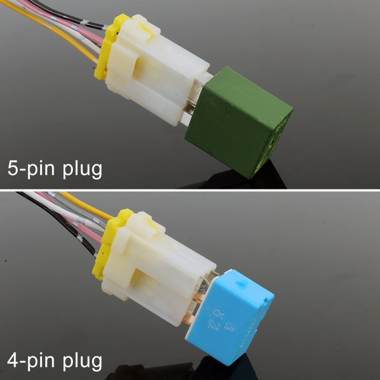 10 PCS 5 PIN Relay Holder Base with Wire - Wires by buy2fix | Online Shopping UK | buy2fix