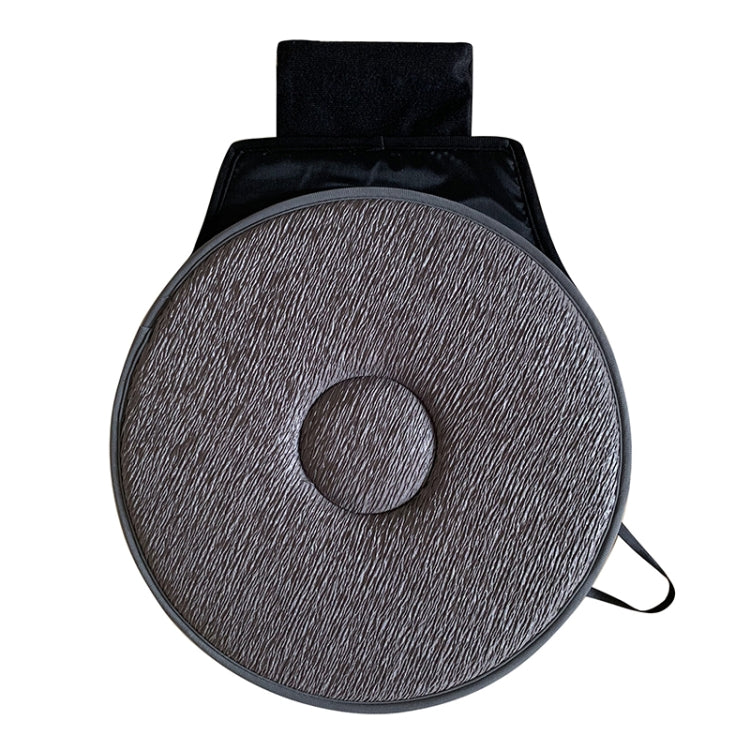 360 Degree Rotation Car Seat Cushion Whirling Seat Mat (Grey) - Seat Accessories by buy2fix | Online Shopping UK | buy2fix