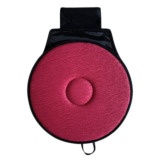 360 Degree Rotation Car Seat Cushion Whirling Seat Mat (Wine Red) - Seat Accessories by buy2fix | Online Shopping UK | buy2fix