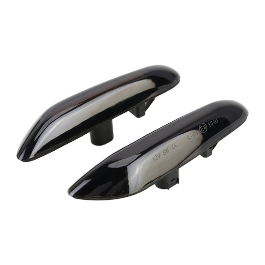 2 PCS D12V / 5W Car LED Dynamic Blinker Side Lights Flowing Water Turn Signal Light for BMW, Yellow Light by buy2fix