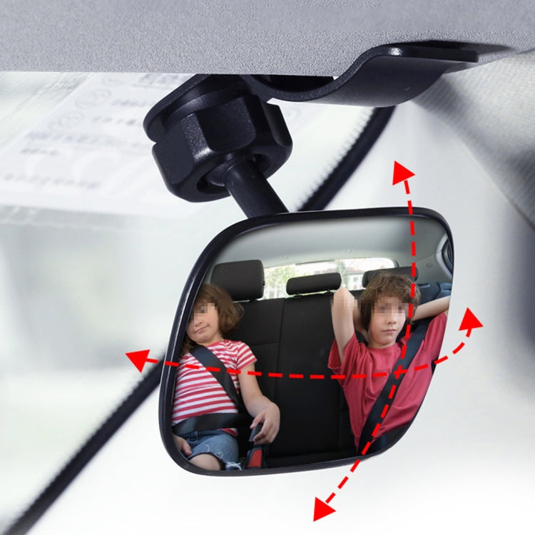 3R-2161 Car Truck Interior Rear View Blind Spot Adjustable Wide Angle Mirror with Clip by 3R