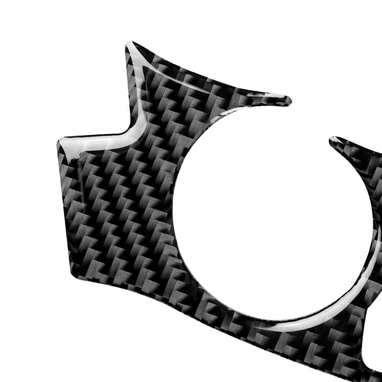 4 in 1 Car Carbon Fiber Steering Wheel Button Decorative Sticker for Lexus IS250 NX200 200t 300h, Left and Right Drive Universal - Car Interior Mouldings by buy2fix | Online Shopping UK | buy2fix