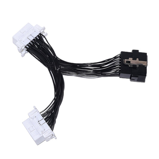 2 in 1 16PIN Car OBD Diagnostic Extended Cable OBD2 Cable by buy2fix