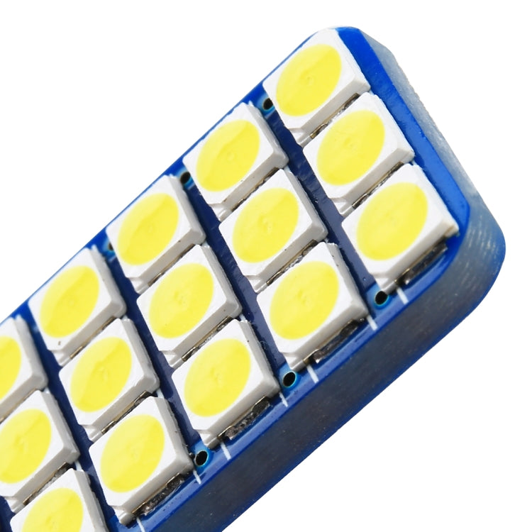 2 PCS T10 / W5W / 168 DC12V 1.8W 6000K 140LM 18LEDs SMD-3030 Car Reading Lamp Clearance Light, with Decoder - Clearance Lights by buy2fix | Online Shopping UK | buy2fix
