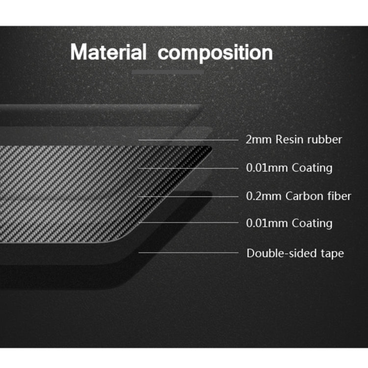 4 PCS Car Carbon Fiber Door Bowl Decorative Sticker for Chevrolet Cruze 2009-2015, Left and Right Drive Universal - Car Interior Mouldings by buy2fix | Online Shopping UK | buy2fix