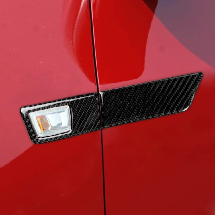 4 in 1 Car Carbon Fiber Turn Light Panel Decorative Sticker for Chevrolet Cruze 2009-2015, Left and Right Drive Universal - Car Interior Mouldings by buy2fix | Online Shopping UK | buy2fix