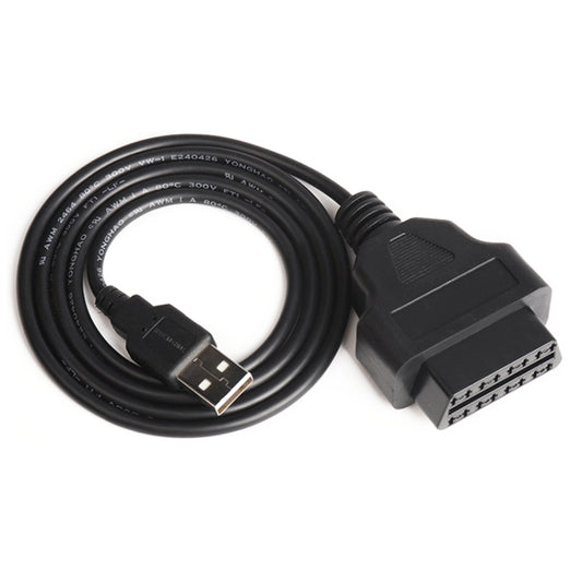 Car OBD 2 Female to USB Connector OBD Plug GPS Cable, Cable Length: 1m - Cables & Connectors by buy2fix | Online Shopping UK | buy2fix