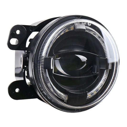 2 PCS 4 inch Car LED Angel Eyes Spotlight Modified Fog Lights for Jeep Wrangler / Dodge / Chrysler PT Cruiser by buy2fix