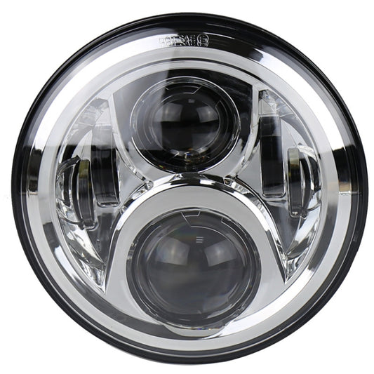 7 inch Round LED Motorcycle Headlight Modified Spotlight for Honda (Silver) by buy2fix