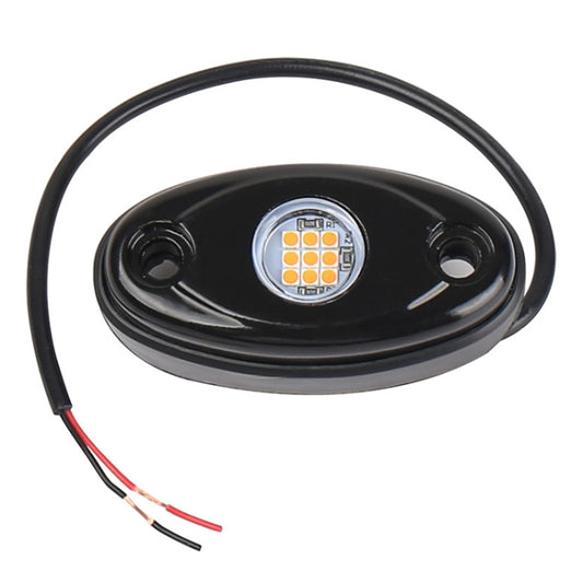 Universal Car Chassis Atmosphere Lights Decorative Lamp Deck Light (Yellow Light) by buy2fix