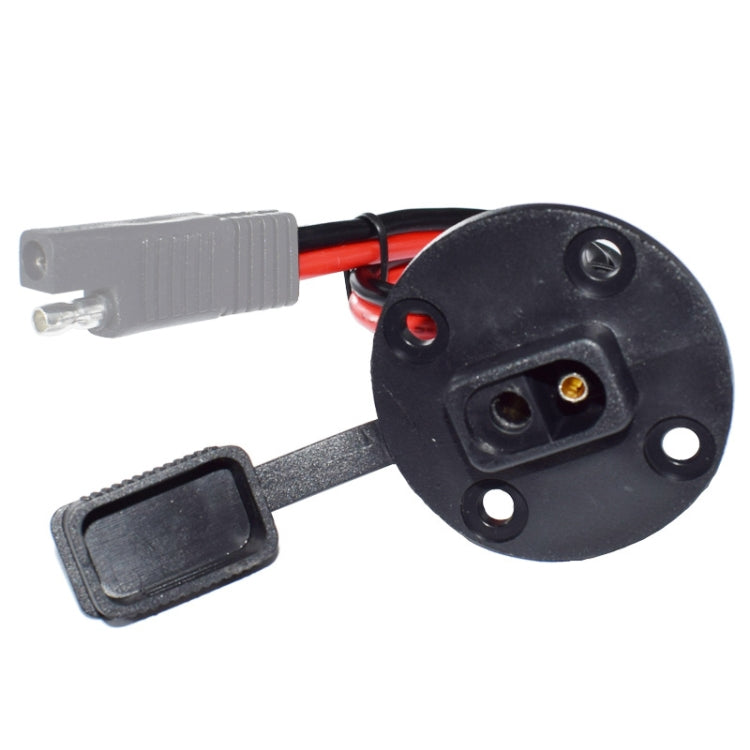 SAE Chassis Prefabricated Power Supply Cord with Dust Cover by buy2fix