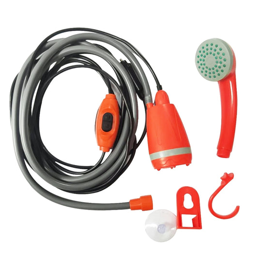 12V Portable Outdoor Universal Car Electric Shower Sprinkler Washer (Orange) by buy2fix