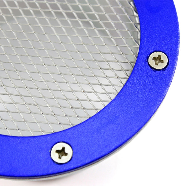 XH-UN017 Car Universal Modified Aluminum Air Inlet Decoration (Blue) - Air Intake System by buy2fix | Online Shopping UK | buy2fix
