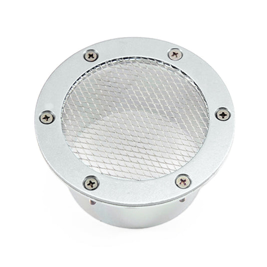 XH-UN017 Car Universal Modified Aluminum Air Inlet Decoration (Silver) by buy2fix