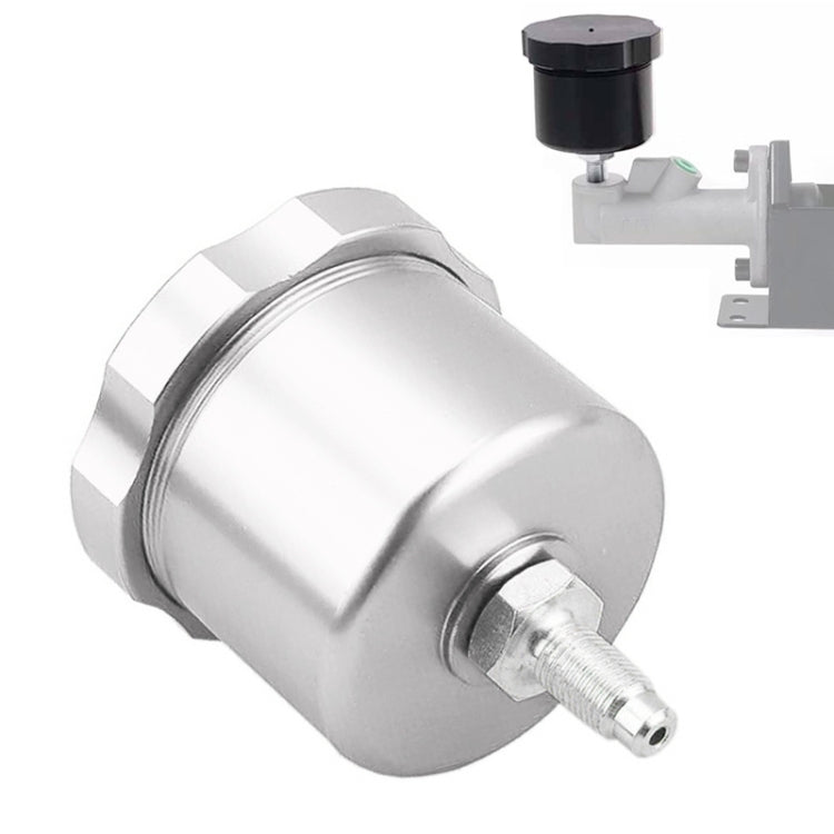 XH-BK017 Car Racing Drift Modified Aluminum Alloy CNC Competitive Hydraulic Handbrake Oil Tank Pot (Silver) - Brake System by buy2fix | Online Shopping UK | buy2fix