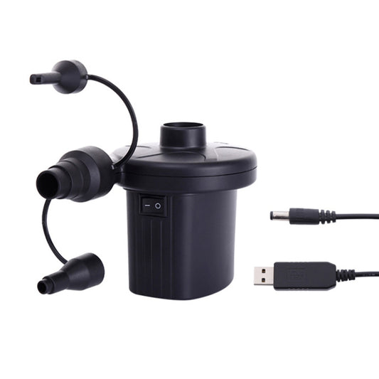 Car Portable Multifunctional Air Pump Tire Inflator Electric / USB Inflatable Pump by buy2fix