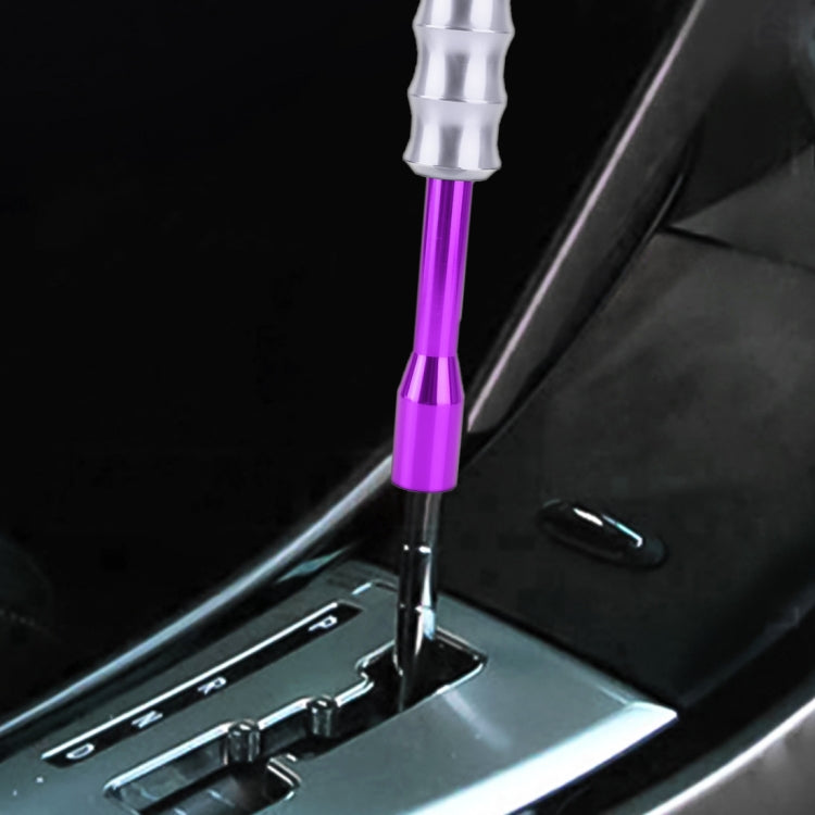 Car Modification Shift Lever Heightening Gear Shifter Extension Rod (Purple) by buy2fix