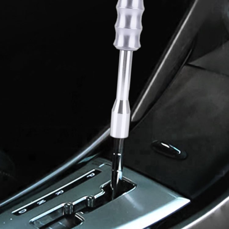 Car Modification Shift Lever Heightening Gear Shifter Extension Rod (Silver) by buy2fix