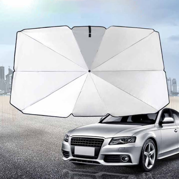 Car Retractable Sunshade Sunscreen Heat Insulation Front Windshield Sunshade, Small Size by buy2fix
