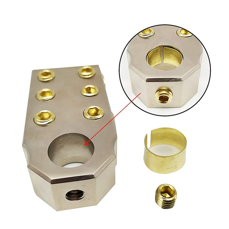 1 Pair Car Audio Modified Battery Connector Lead Acid Battery Terminal Connector - Booster Cable & Clip by buy2fix | Online Shopping UK | buy2fix