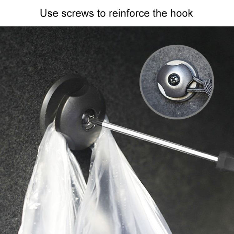 4 in 1 Car Vehicle Trunk Holder Hanger Luggage Net Hanging Fixed Hooks - Auto Fastener & Clips by buy2fix | Online Shopping UK | buy2fix