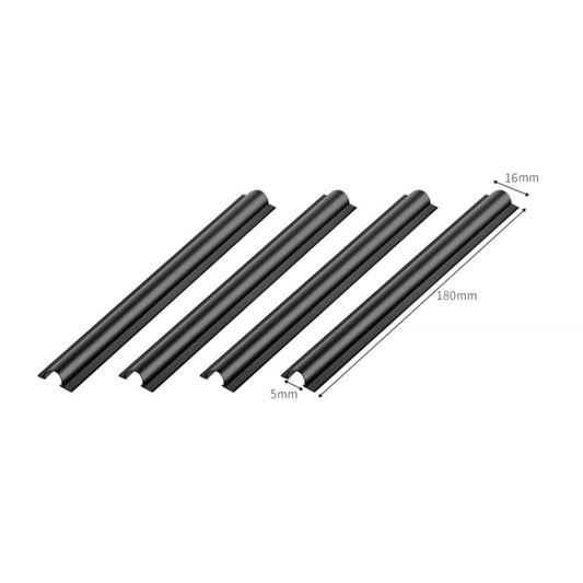 4 in 1 Concealed Car Wire Cover Beam Clamp Set - Booster Cable & Clip by buy2fix | Online Shopping UK | buy2fix