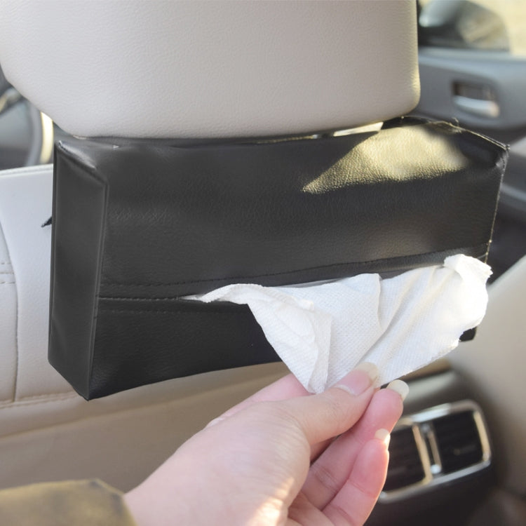 Car PU Leather Tissue Box, Size: 24x13x5cm by buy2fix
