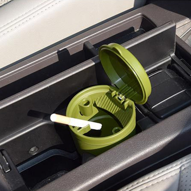 Car Heat Resistant Flame-retardant PBT Ashtray(Green) by buy2fix