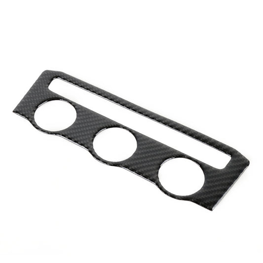 Car Carbon Fiber Air Conditioning Panel Decorative Sticker for Volkswagen Tiguan L 2019-2021, Low Configuration by buy2fix