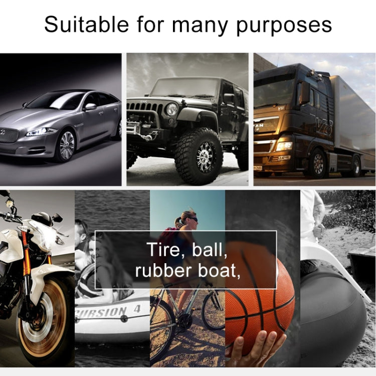 DC 12V 100W Four In One Portable Car Tire Pump Inflatable Pump(Orange) by buy2fix