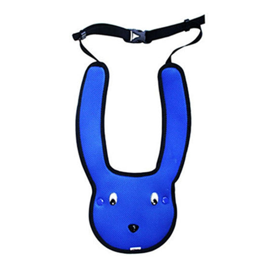 Car Child Rabbit Double Shoulder Seat Belt Adjuster (Blue) - Seat Belts & Padding by buy2fix | Online Shopping UK | buy2fix