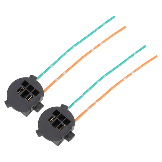 TK-304 1 Pair H7 Tail Lamp Holder for Hyundai New SantaFe by buy2fix