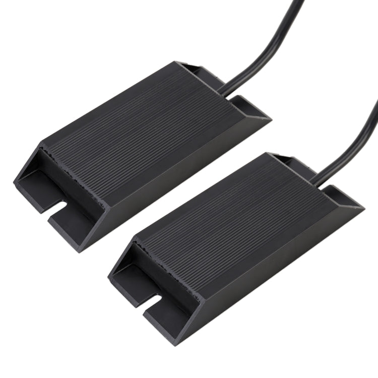2 PCS 1156 / BAU15S DC12V 50W 6 Ohms Turn Signal / Reversing Light / Brake Light Split Dual Resistance Decoder - Headlight Ballast by buy2fix | Online Shopping UK | buy2fix
