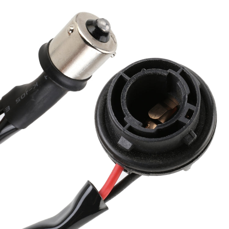 2 PCS 1156 / BAU15S DC12V 50W 6 Ohms Turn Signal / Reversing Light / Brake Light Split Dual Resistance Decoder - Headlight Ballast by buy2fix | Online Shopping UK | buy2fix