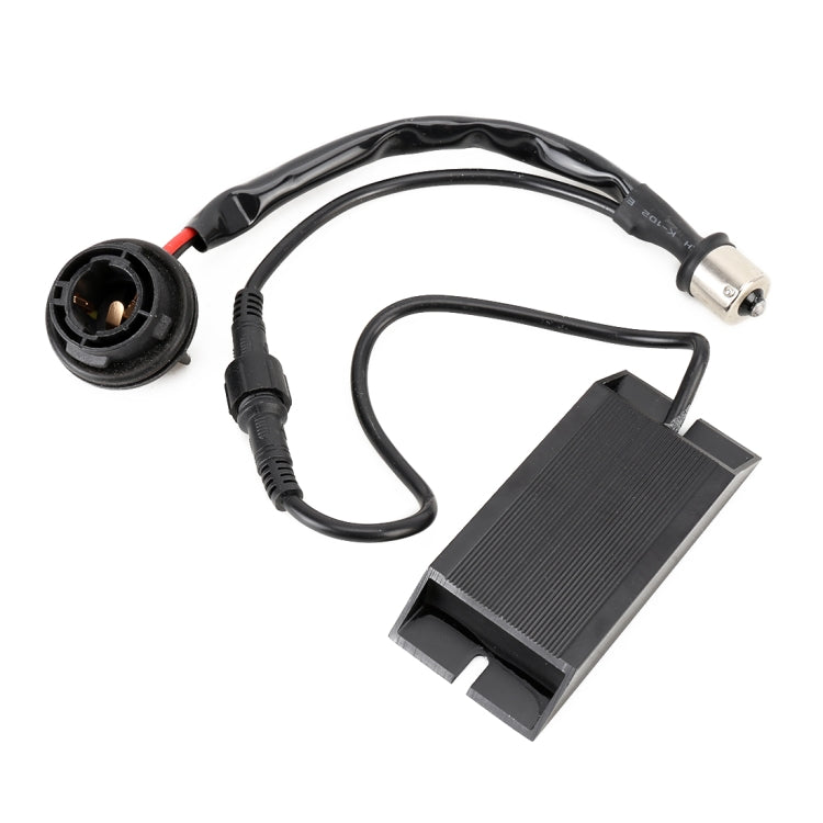 2 PCS 1156 / BAU15S DC12V 50W 6 Ohms Turn Signal / Reversing Light / Brake Light Split Dual Resistance Decoder - Headlight Ballast by buy2fix | Online Shopping UK | buy2fix