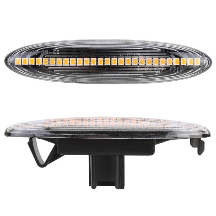 2 PCS DC12V / 5W Car LED Dynamic Blinker Side Lights Flowing Water Turn Signal Light for Lexus, Amber Light (Transparent) - Arrow Turn Lights by buy2fix | Online Shopping UK | buy2fix