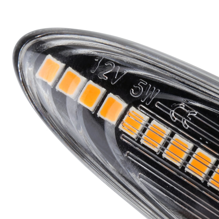 2 PCS DC12V / 5W Car LED Dynamic Blinker Side Lights Flowing Water Turn Signal Light for Lexus, Amber Light (Transparent) - Arrow Turn Lights by buy2fix | Online Shopping UK | buy2fix